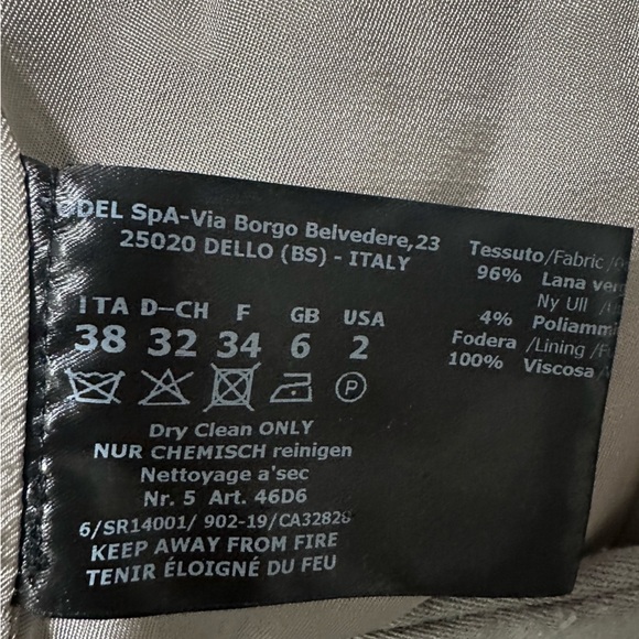 CINZIA ROCCA Women’s Coat Size 2 - Picture 5 of 9